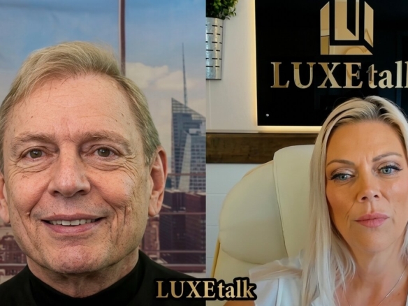 Lisa Berg host of LUXEtalk podcast with guest Seth Phillips founder of ADU Gold discussing accessory dwelling unit investment strategies in California